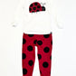 Lady bug pyjamas - Size 2