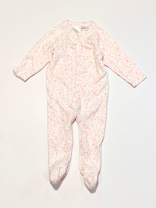 Pink stars onesie - Size 000