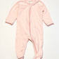 Pink zip onesie - Size 000