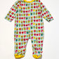 Blue owls onesie - Size 000