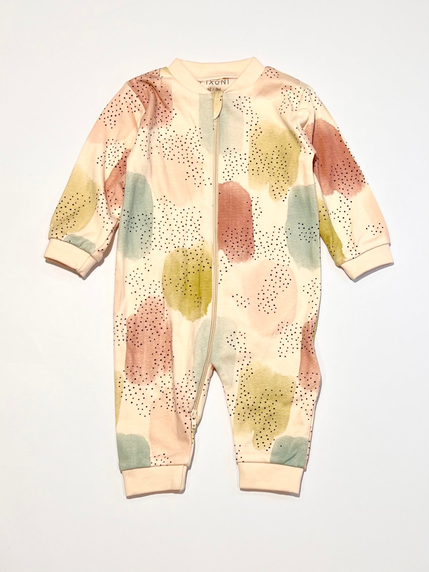 Pink zip onesie - Size 000