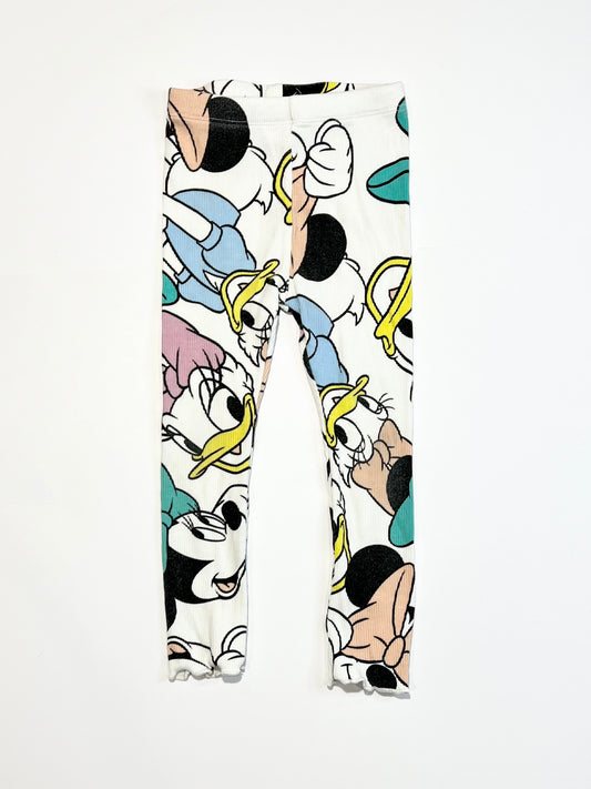 Disney ribbed leggings - Size 2-3