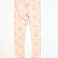 Pink swan leggings - Size 2