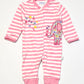 Striped elephant onesie - Size 000