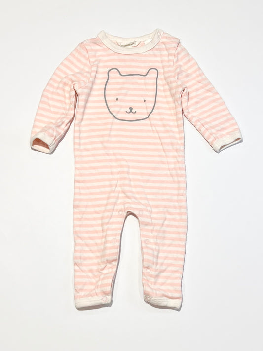 Striped bear onesie - Size 000