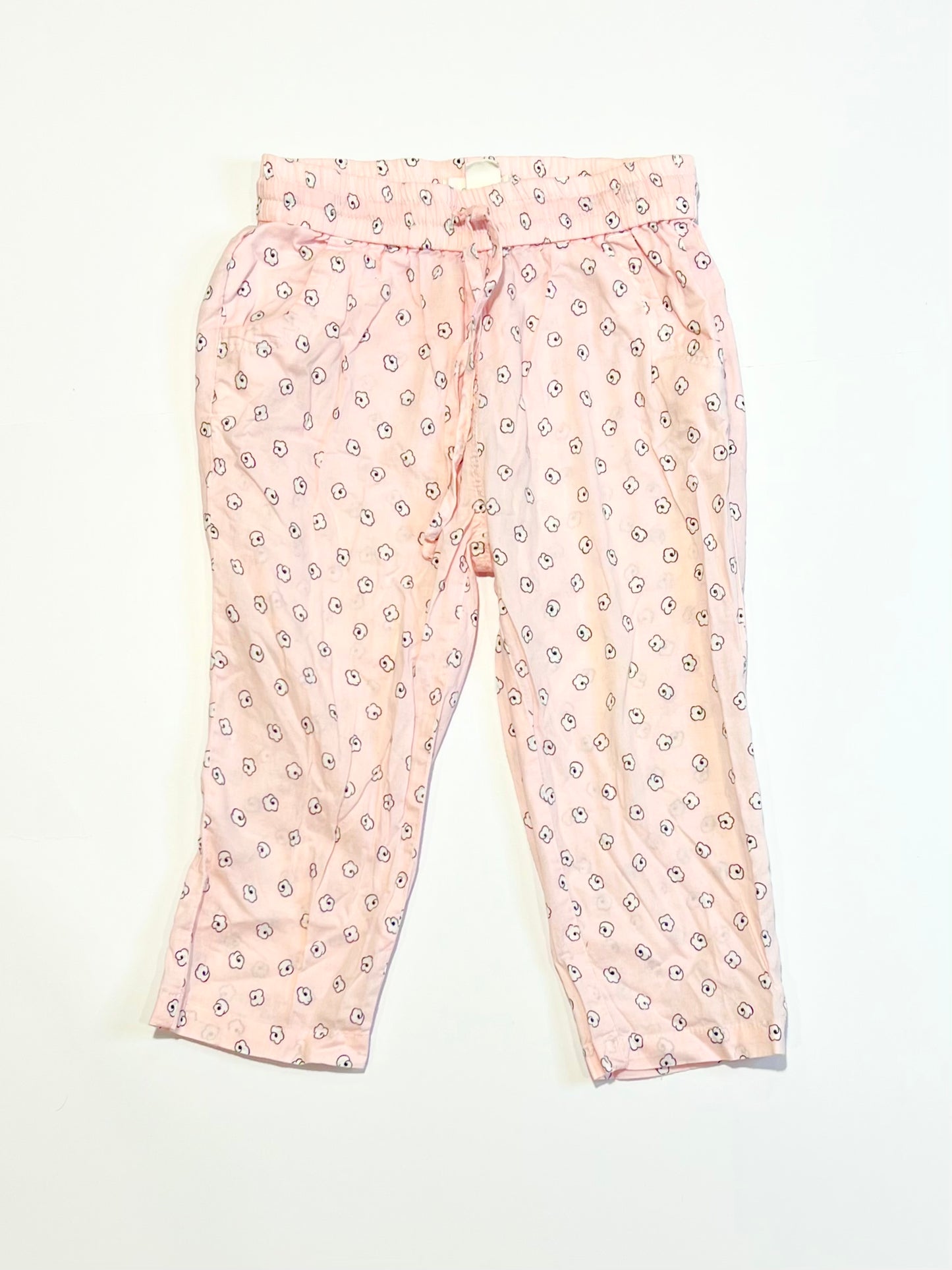 Cotton floral pants - Size 2