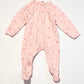 Pink zip onesie - Size 000