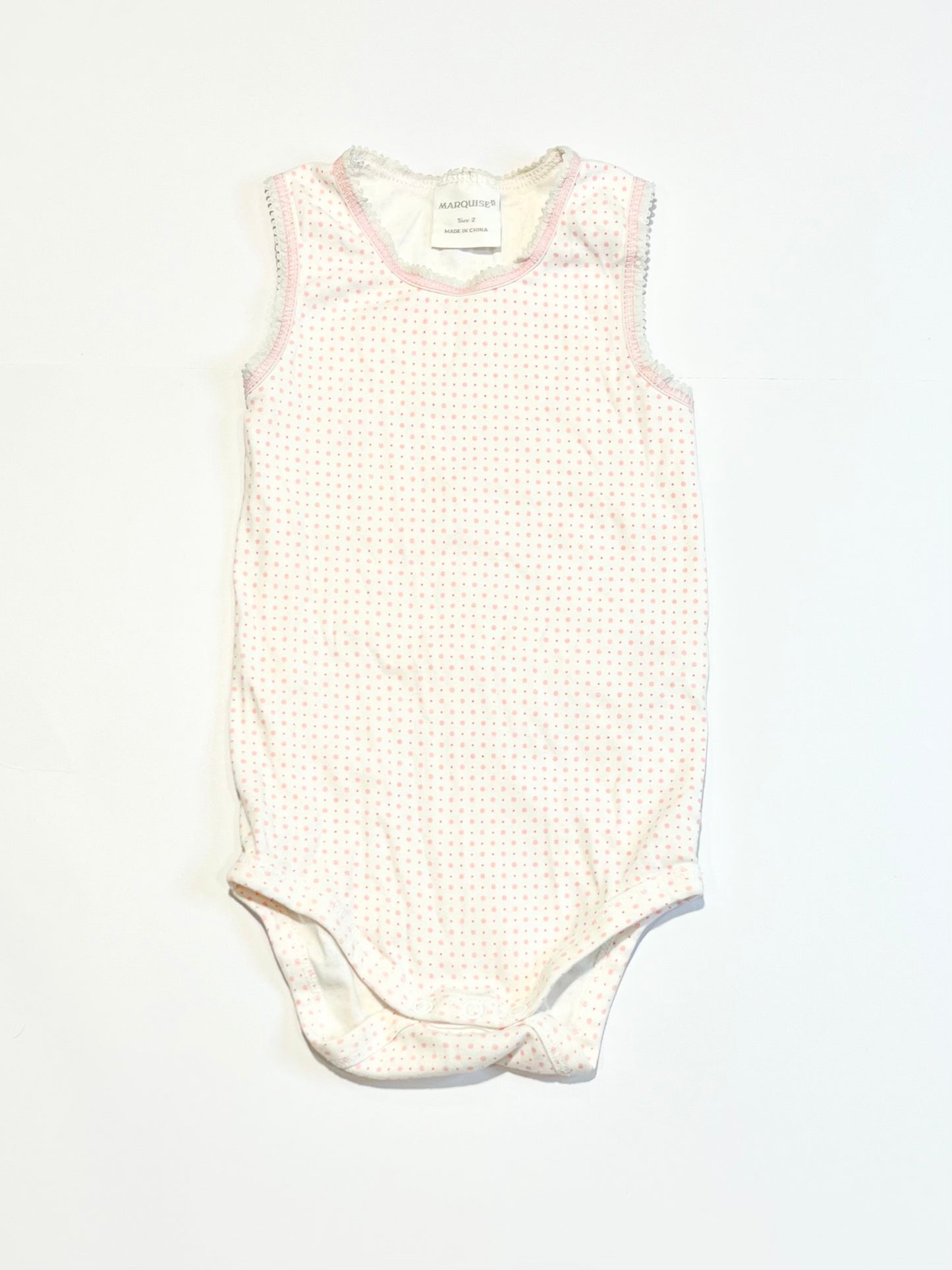 Spotty bodysuit - Size 2