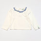 White ruffle top - Size 0