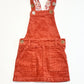 Corduroy pinafore - Size 2