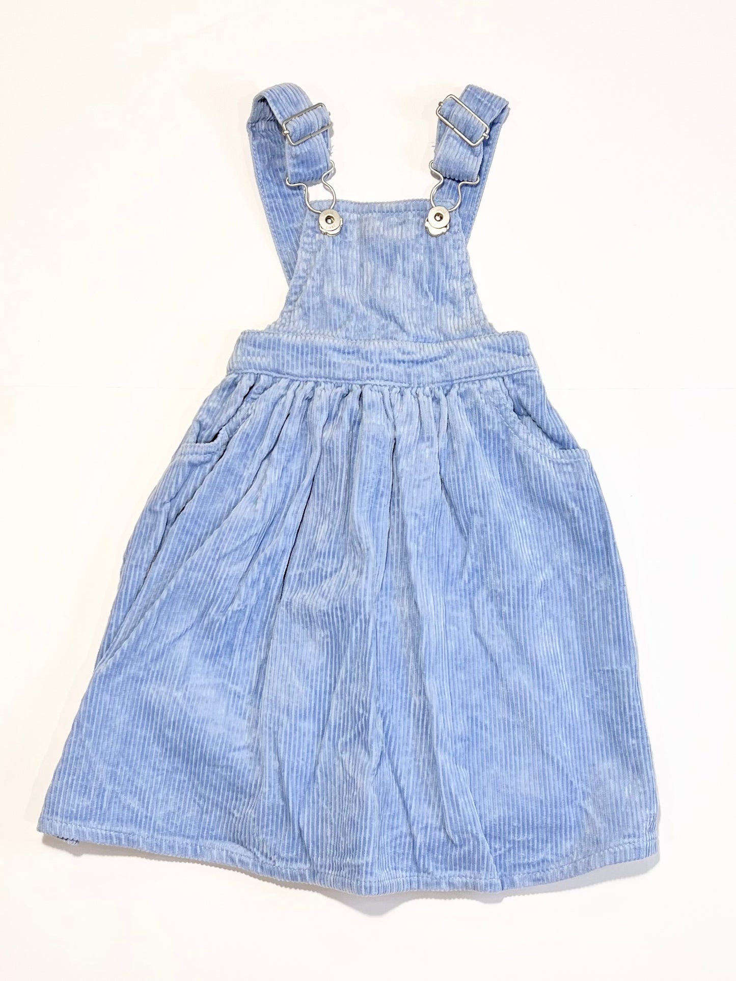 Corduroy pinafore - Size 2