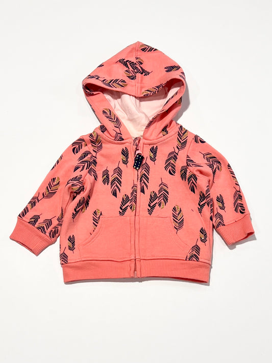 Feathers zip hoodie - Size 000