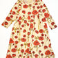 Roses jersey dress - Size 2-3