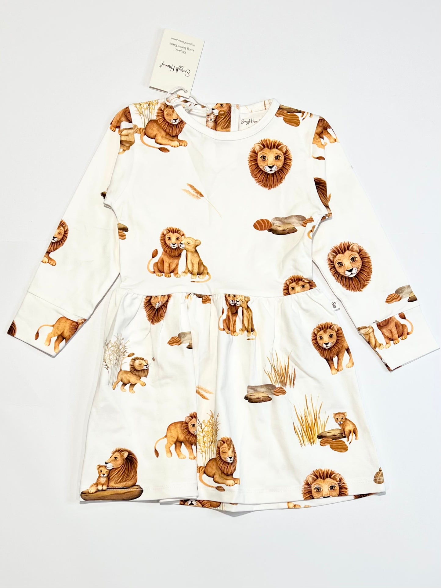 Lion jersey dress brand new - Size 2