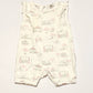 Ribbed zoo romper - Size 000