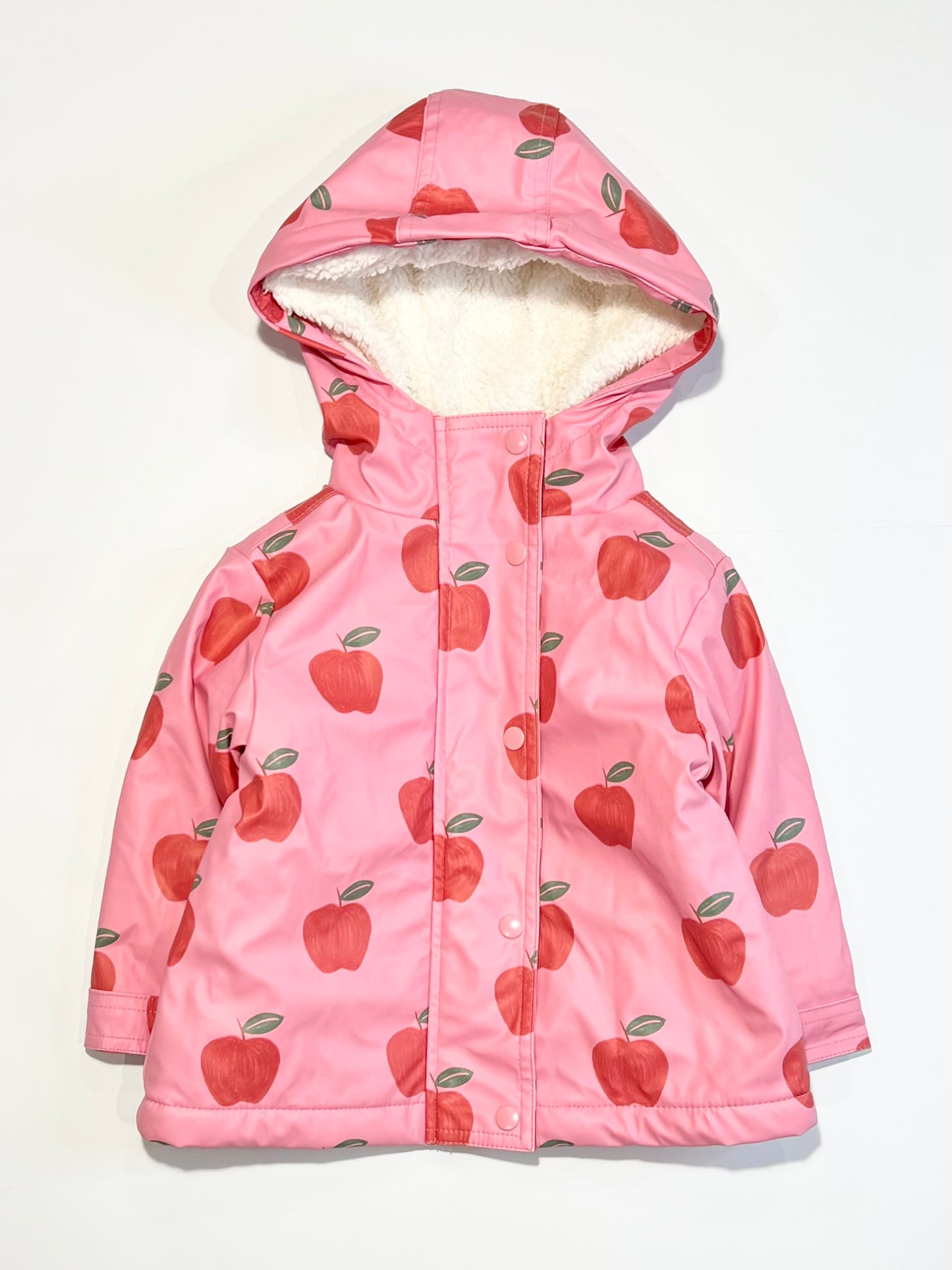 Apples rain jacket - Size 2