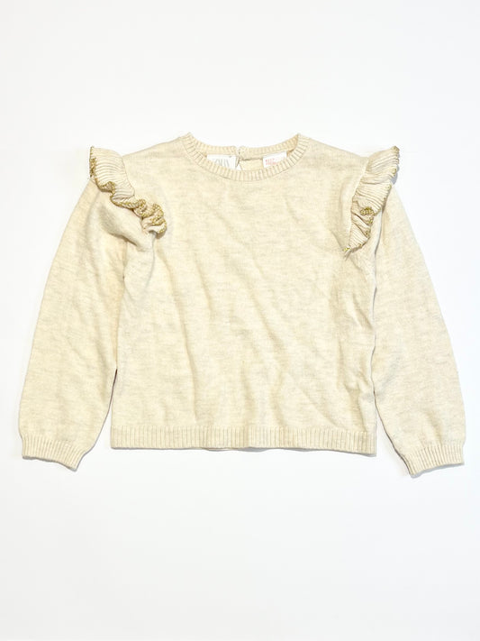 Ruffle knit jumper - Size 2