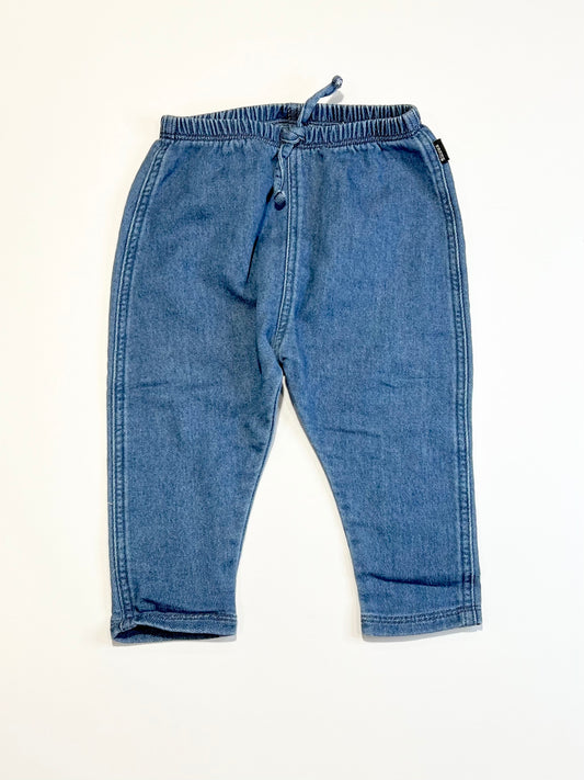 Soft denim pants - Size 1