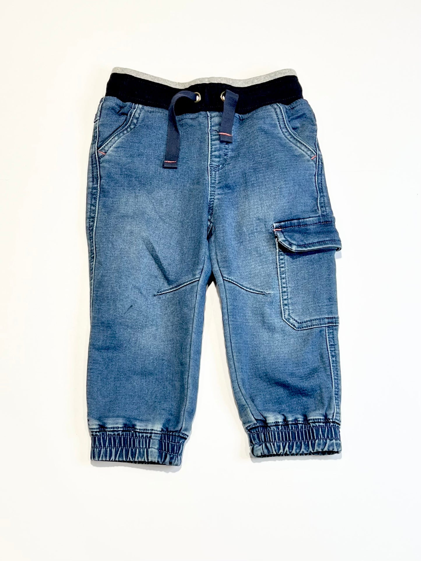 Pull on soft denim pants - SIze 1