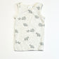 Grey elephants singlet - Size 1