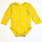 Yellow bears bodysuit - Size 1