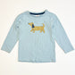 Blue puppy top - Size 1