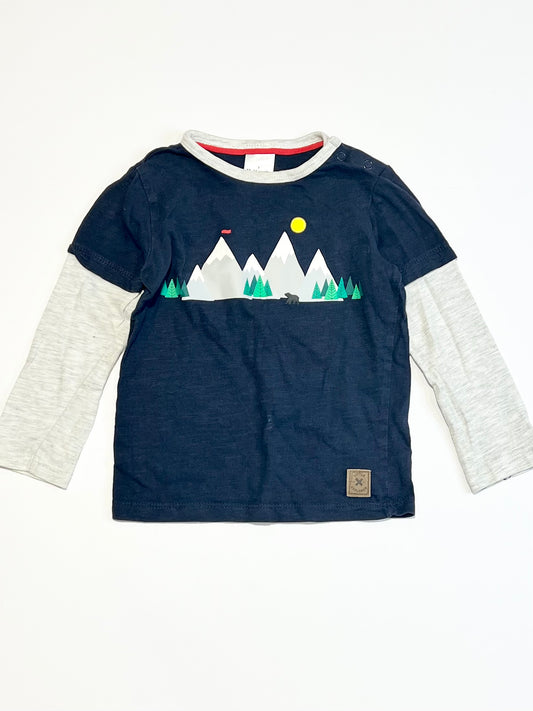 Navy mountain top - Size 1