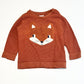 Brown fox top - Size 1