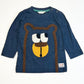 Navy bear top - Size 1