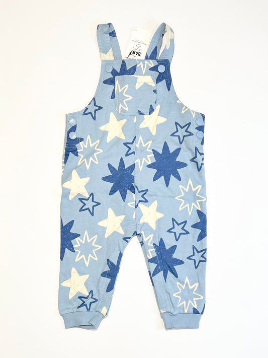 Blue stars overalls brand new - Size 1