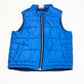 Blue puffer vest - Size 1-2