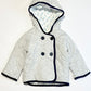 Grey quilted jacket - Size 1