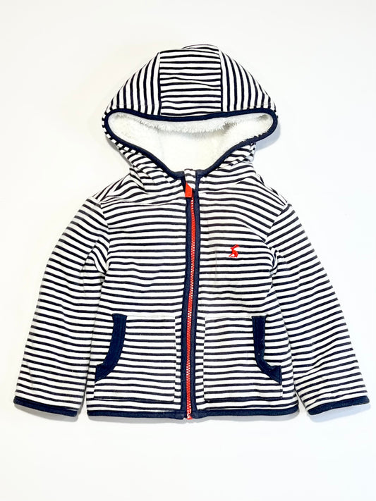 Padded striped jacket - Size 1