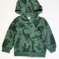 Green dinos zip hoodie - Size 1