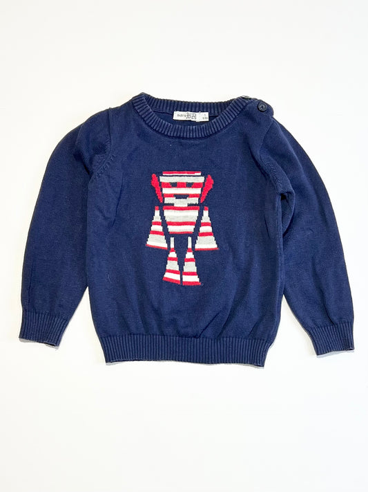 Robot knit jumper - Size 1