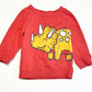 Red dino sweater - Size 1