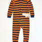 Striped hippo zip onesie - Size 1