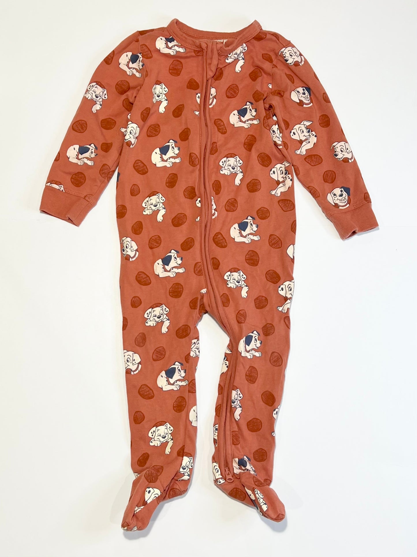 101 Dalmations zip onesie - Size 1