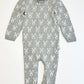 Grey bunny knit onesie - Size 1