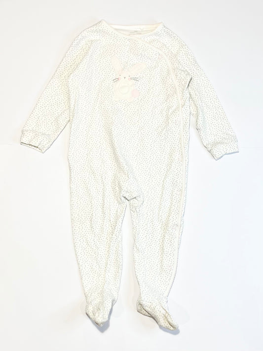 Spotty bunny onesie - Size 1