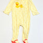 Yellow chicks onesie - Size 1