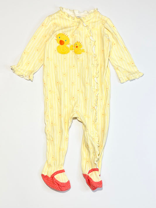 Yellow chicks onesie - Size 1