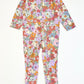 Floral bunny zip onesie - Size 1