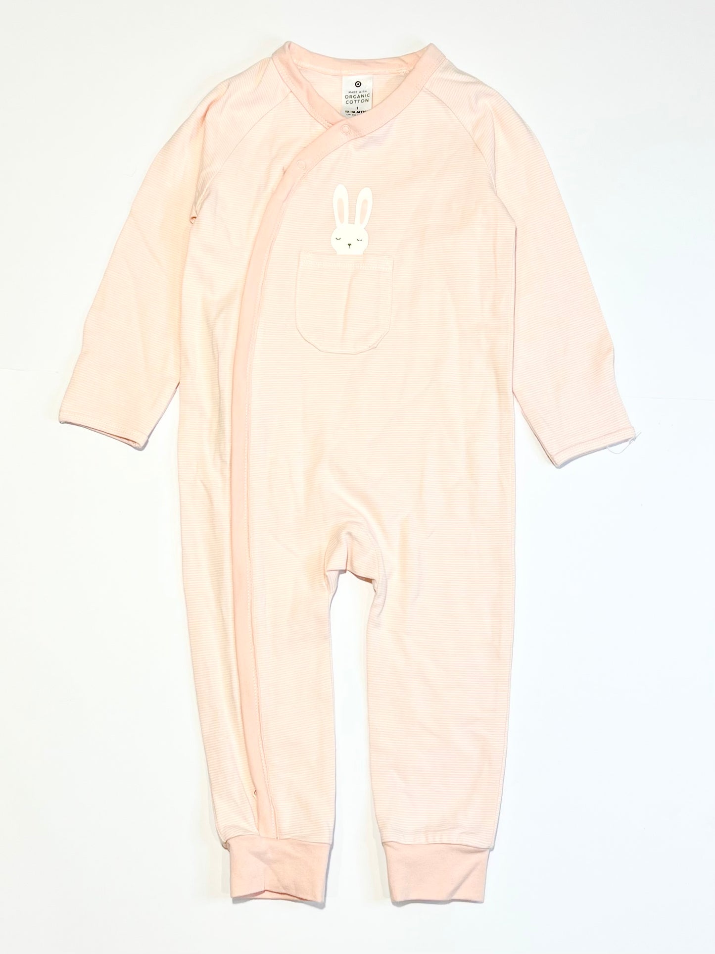 Pink bunny onesie - Size 1