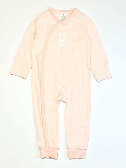 Pink bunny onesie - Size 1