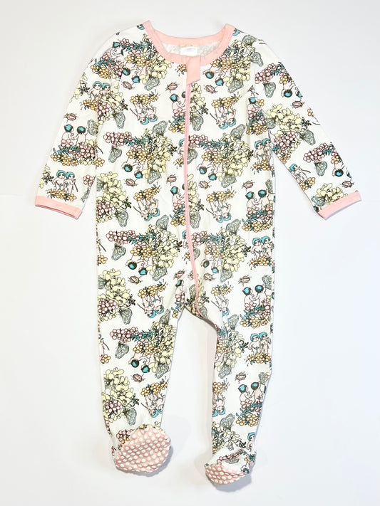 Gumnut Babies zip onesie - Size 1