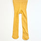 Yellow ribbed tights - Size 1