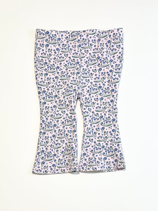 Floral flare leggings - Size 1