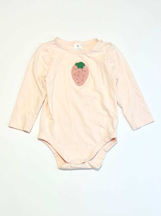 Strawberry bodysuit - Size 1