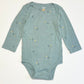 Grey hedgehog bodysuit - Size 1